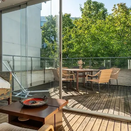 Daire 2 Bedroom With Canal View, Private Sauna, Sun Deck And Ev Parking *